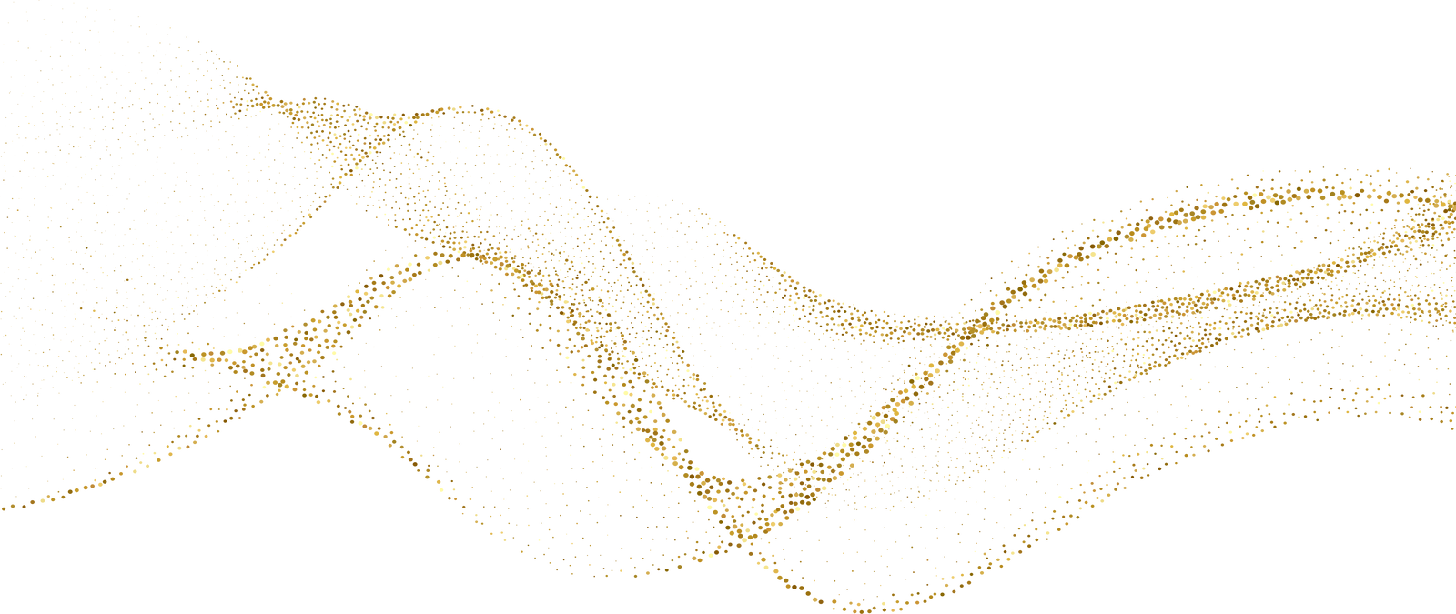 gold glitter wave